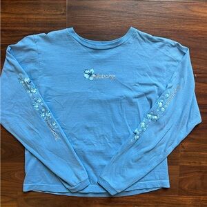 Blue BillaBong Long Sleeve